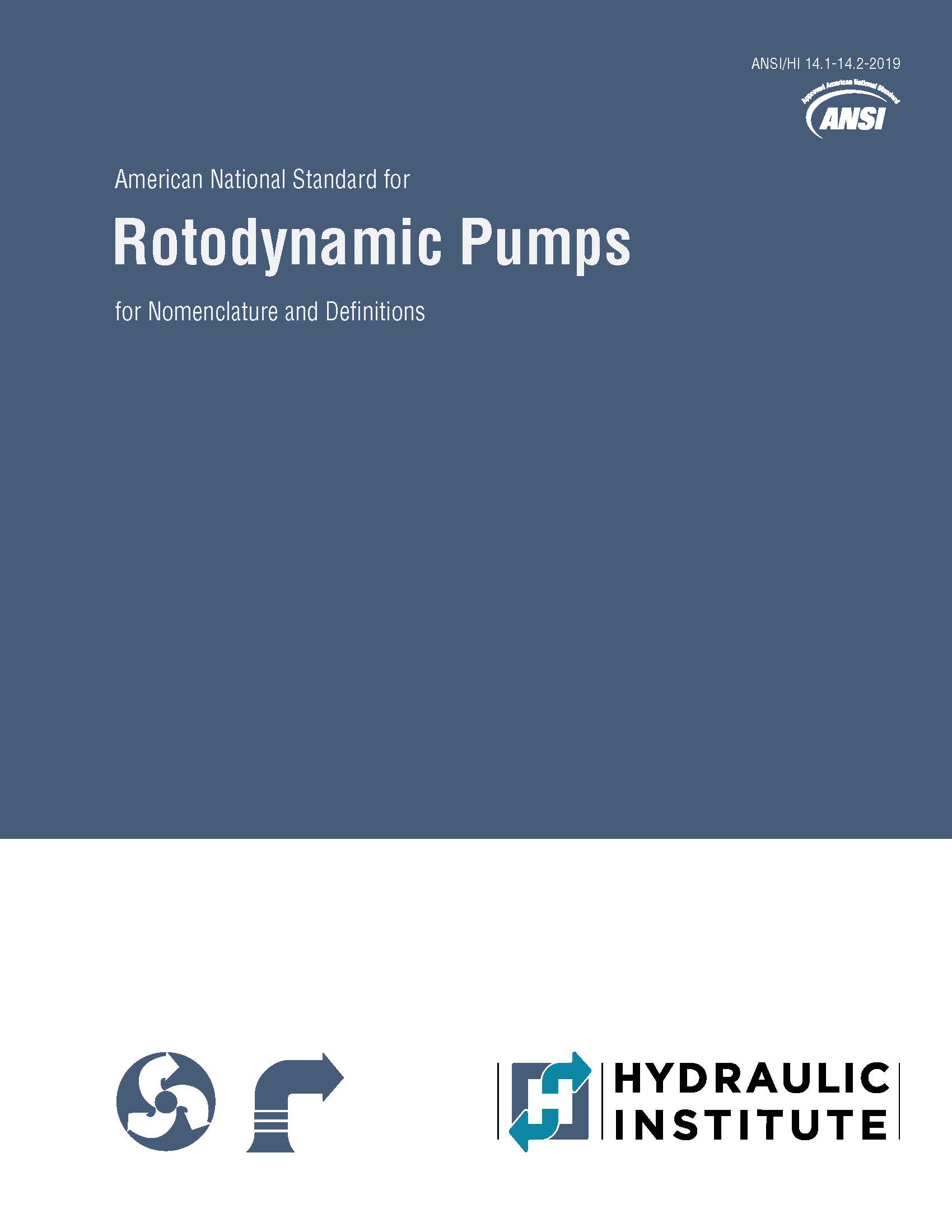 ANSI/HI 14.1-14.2-Rotodynamic Pumps for Nomenclature and Definitions