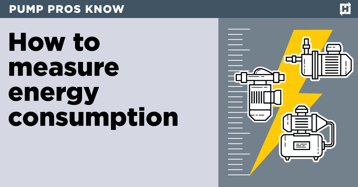 Pump Pros Know- How to Measure Energy Consumption - Pumps.org